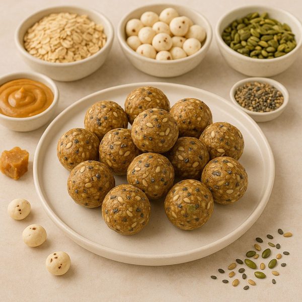 makhana_energy_balls_compressed makhana for weight gain 3rd recipe